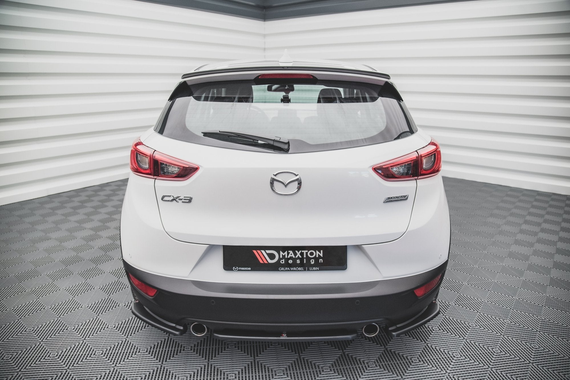 Maxton Design Splitter trasero para Mazda CX-3 - imagen 1
