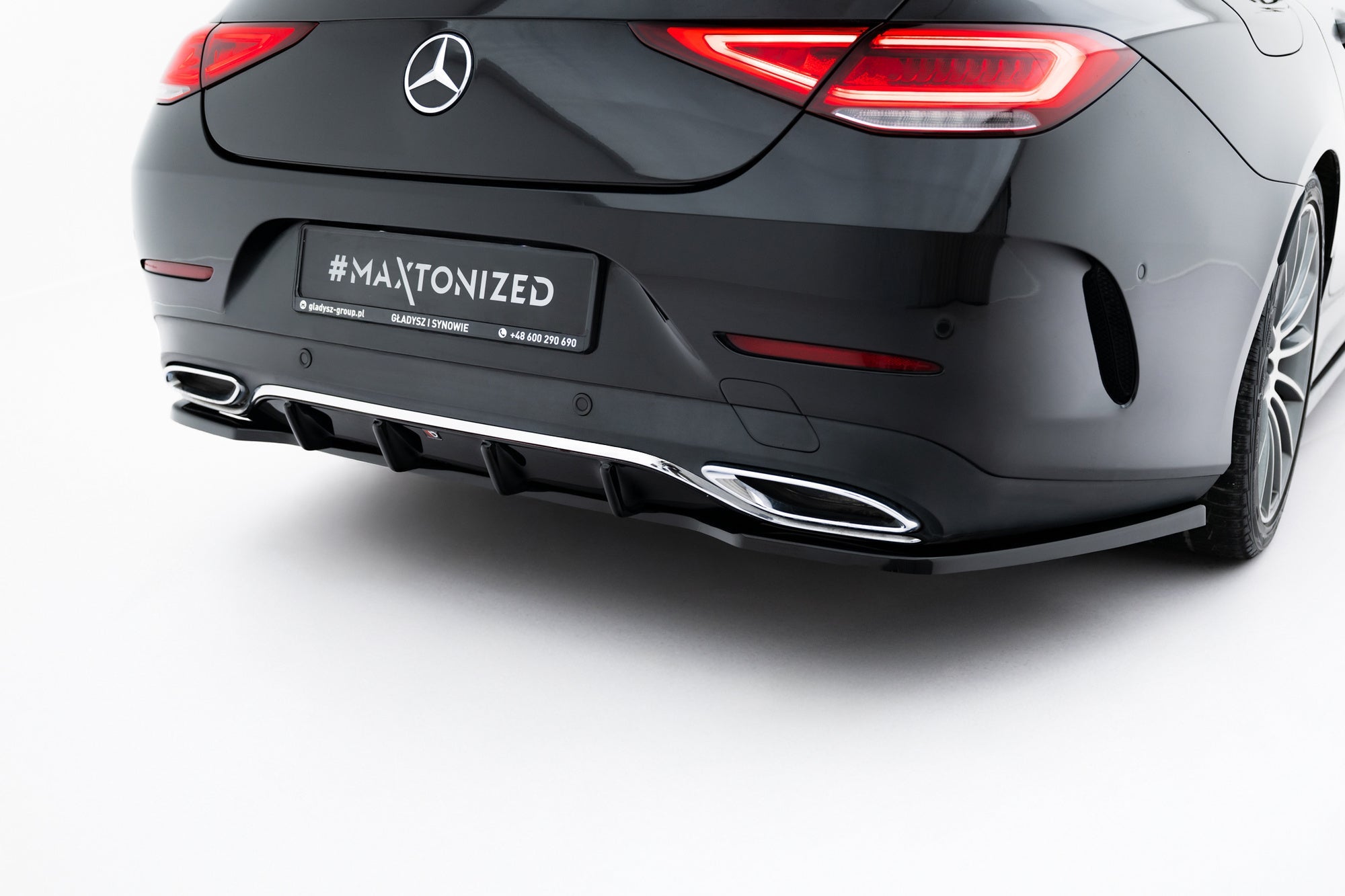 Maxton Design Splitter trasero para Mercedes-Benz CLS AMG-Line C257 - imagen 8