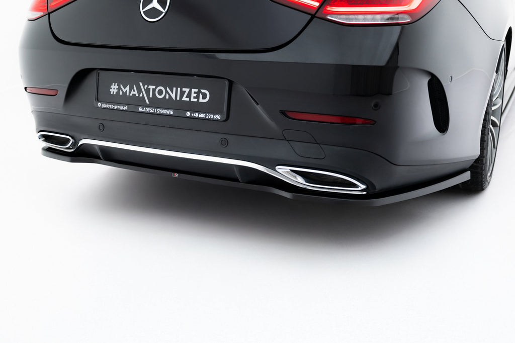Maxton Design Splitter trasero para Mercedes-Benz CLS AMG-Line C257 - imagen 1
