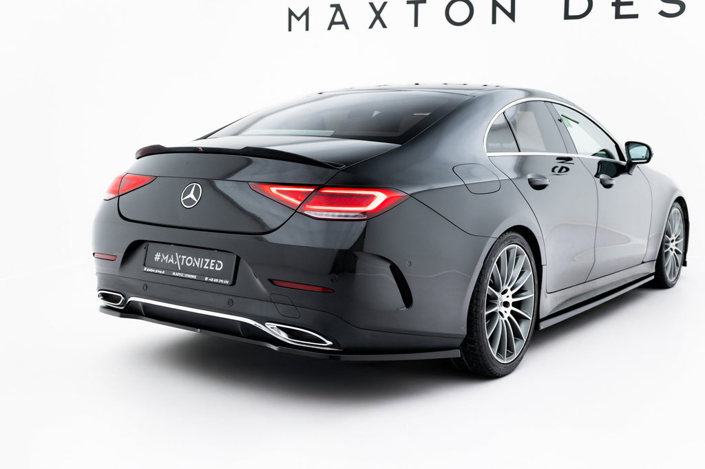 Maxton Design Splitter trasero para Mercedes-Benz CLS AMG-Line C257 - imagen 4