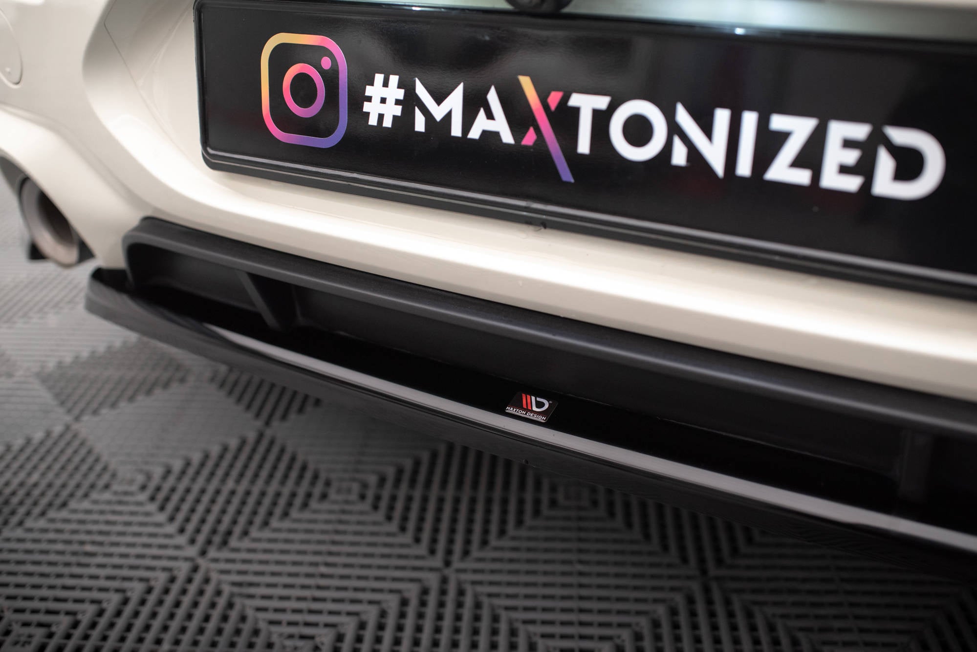 Maxton Design Splitter trasero para Mini Cooper Clubman John Cooper Works F54 Facelift - imagen 2