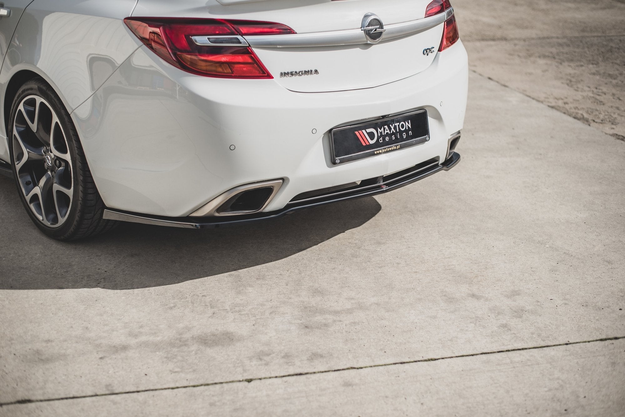 Maxton Design Splitter trasero para Opel Insignia Mk. 1 OPC Facelift - imagen 1