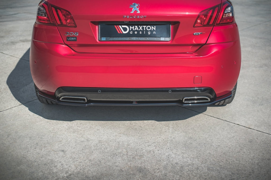 Maxton Design Splitter trasero para Peugeot 308 GT Mk2 Facelift - imagen 1