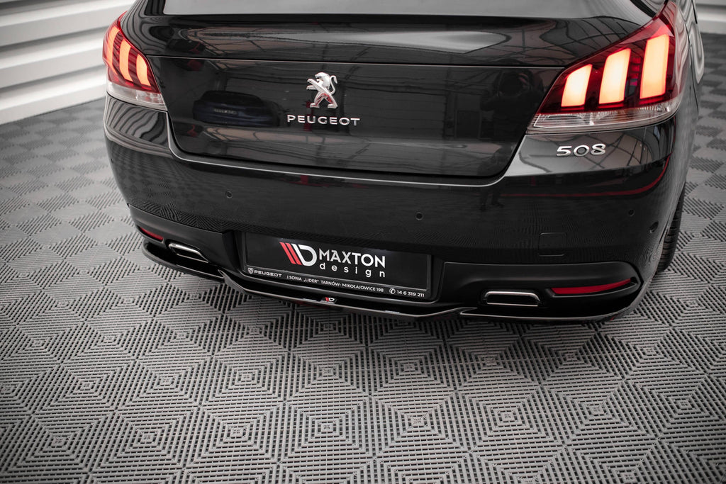 Maxton Design Splitter trasero para Peugeot 508 GT Mk1 Facelift - imagen 1