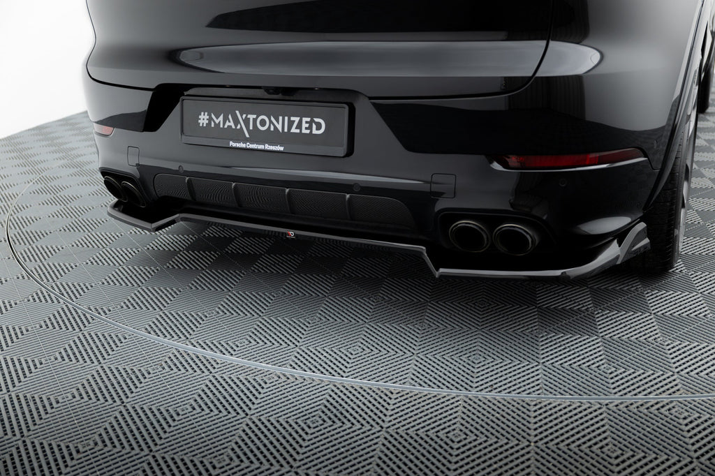 Maxton Design Splitter trasero para Porsche Cayenne SUV / Coupe Mk3 Facelift - imagen 1