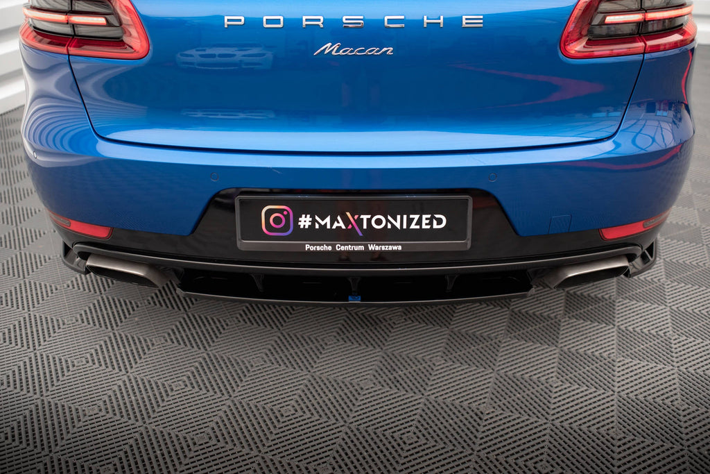 Maxton Design Splitter trasero para Porsche Macan Mk1 - imagen 1