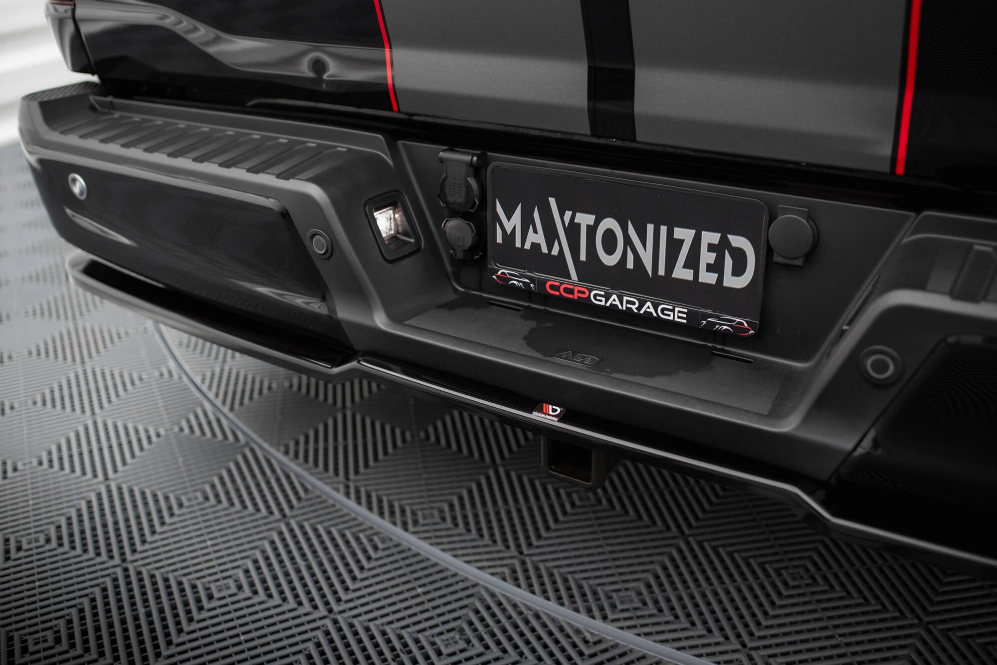 Maxton Design Splitter trasero para Shelby F150 Super Snake - imagen 2