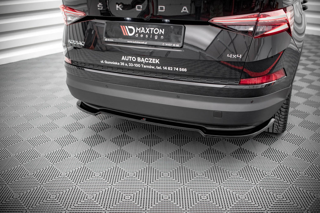 Maxton Design Splitter trasero para Skoda Kodiaq Mk1 Facelift - imagen 1