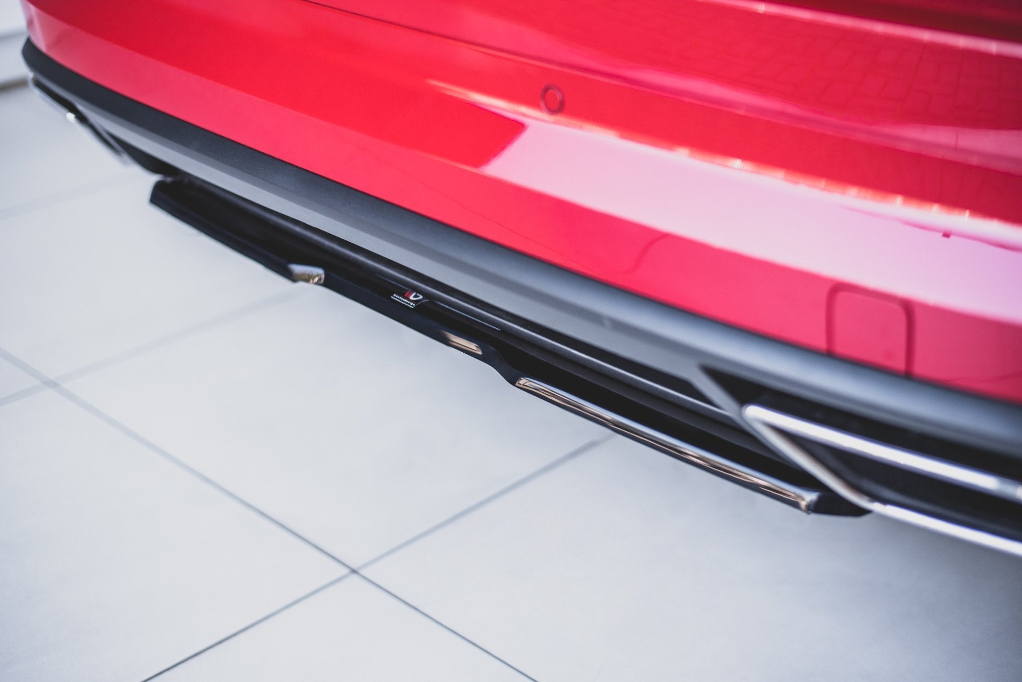 Maxton Design Splitter trasero para Skoda Kodiaq RS Mk1 / Mk1 Facelift - imagen 2