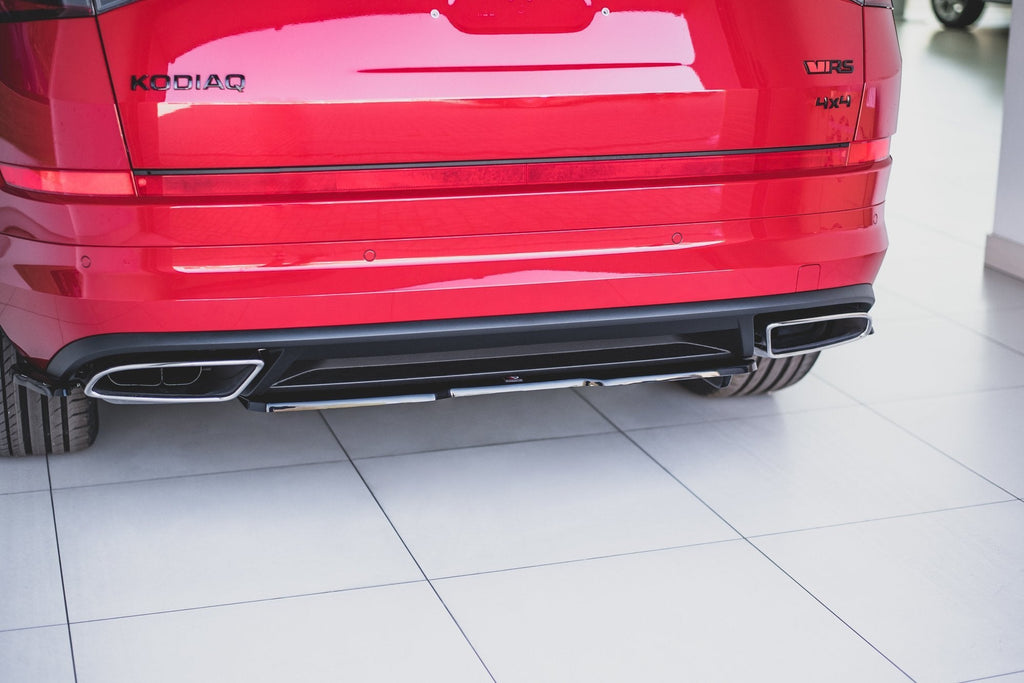Maxton Design Splitter trasero para Skoda Kodiaq RS Mk1 / Mk1 Facelift - imagen 1