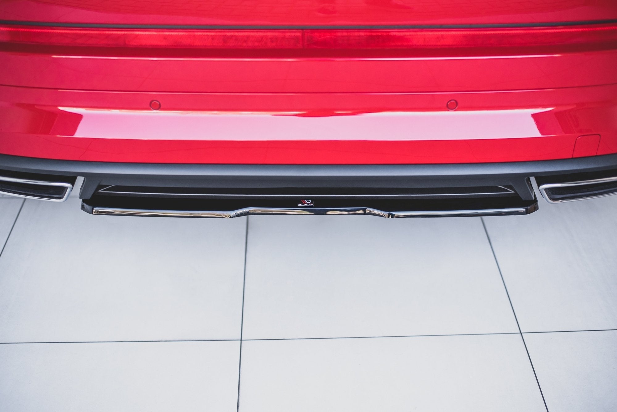Maxton Design Splitter trasero para Skoda Kodiaq RS Mk1 / Mk1 Facelift - imagen 4