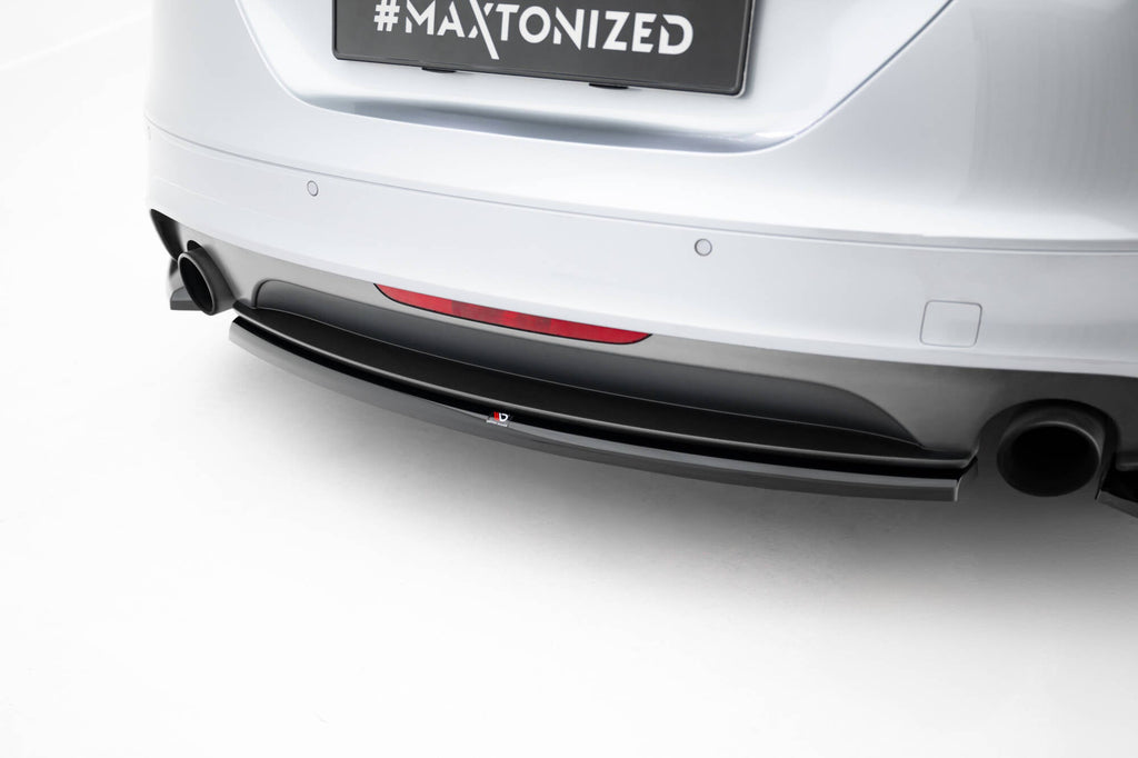 Maxton Design Splitter trasero central para Audi TT S-Line 8J Facelift - imagen 2