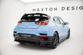 Maxton Design Splitter trasero central para Hyundai Veloster N Mk2 - imagen 1