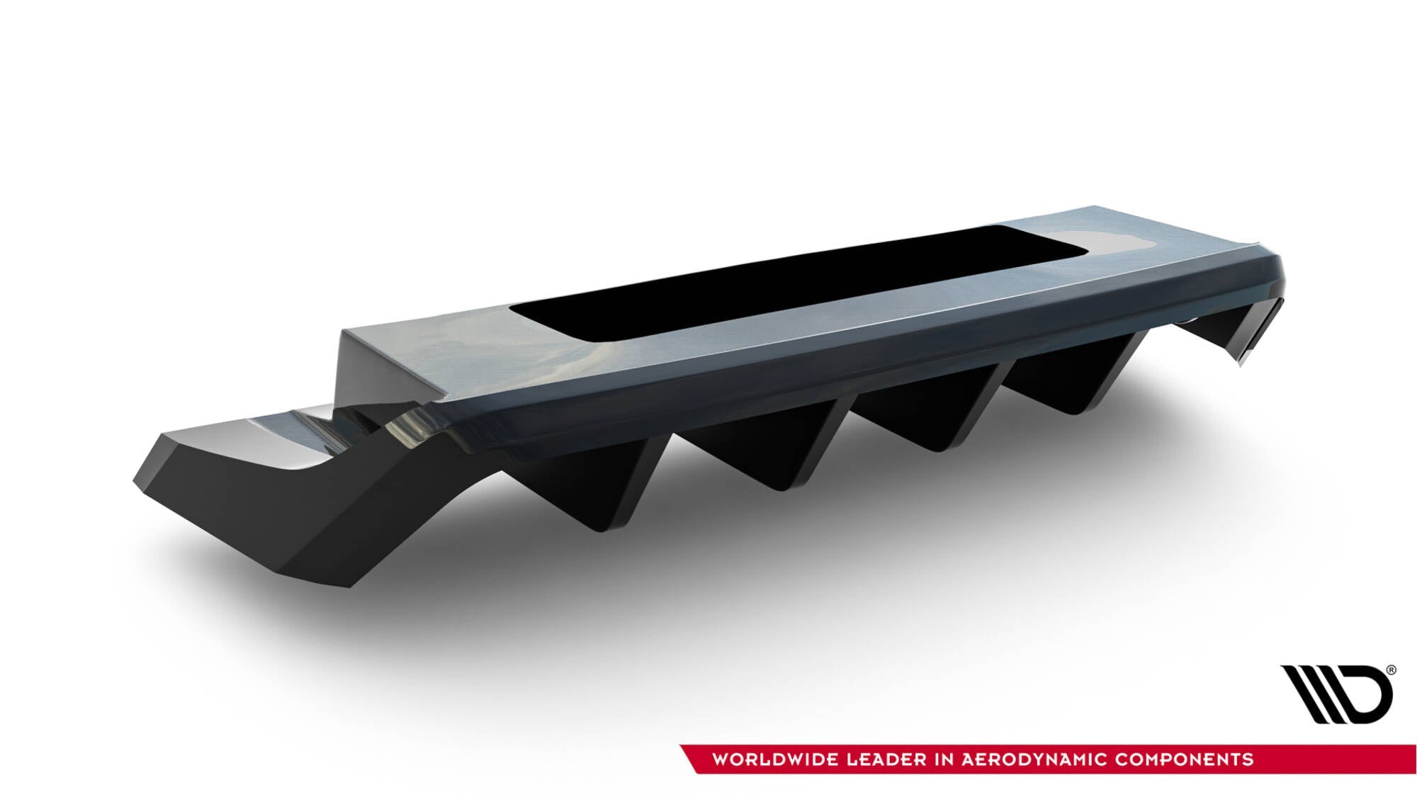 Maxton Design Splitter trasero central (With Vertical Bars) para Volkswagen T-Roc R Mk1 - imagen 6