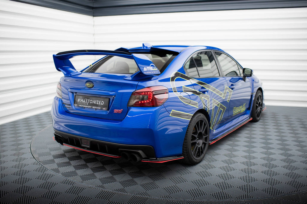 Maxton Design Splitter trasero V.2 para Subaru WRX STI - imagen 1