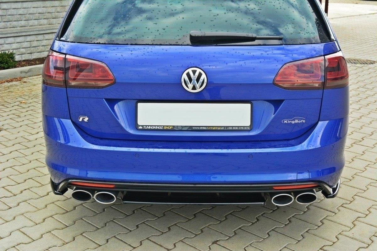 Maxton Design Splitter trasero para Volkswagen Golf Mk7 R ESTATE (without a vertical bar) - imagen 1