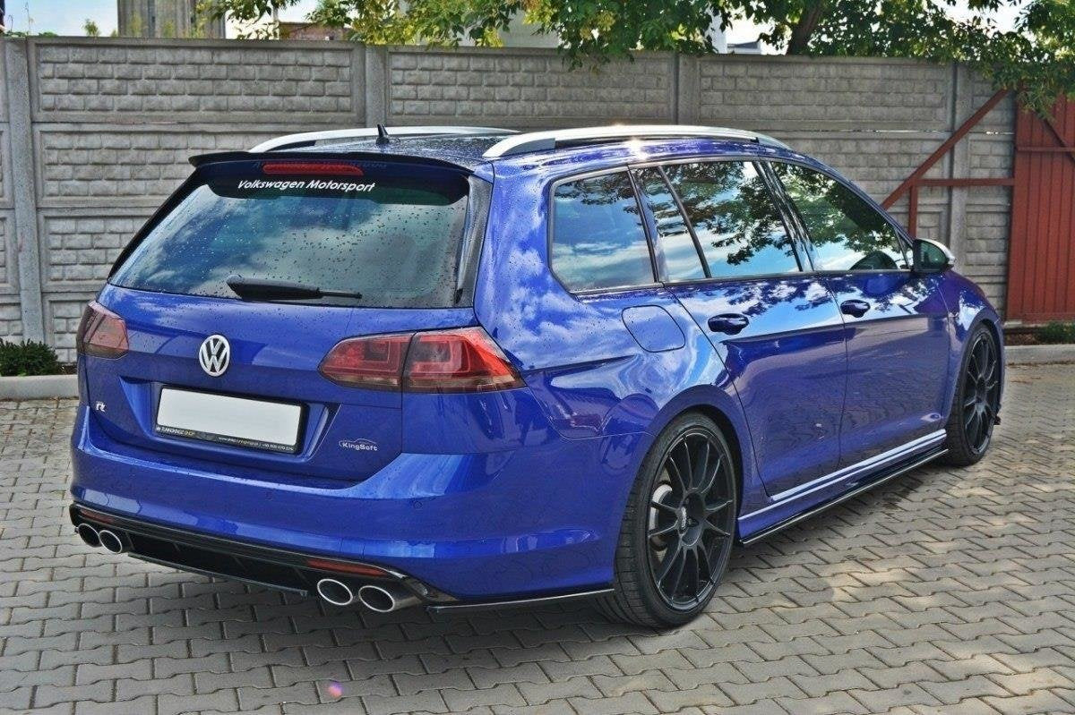 Maxton Design Splitter trasero para Volkswagen Golf Mk7 R ESTATE (without a vertical bar) - imagen 2