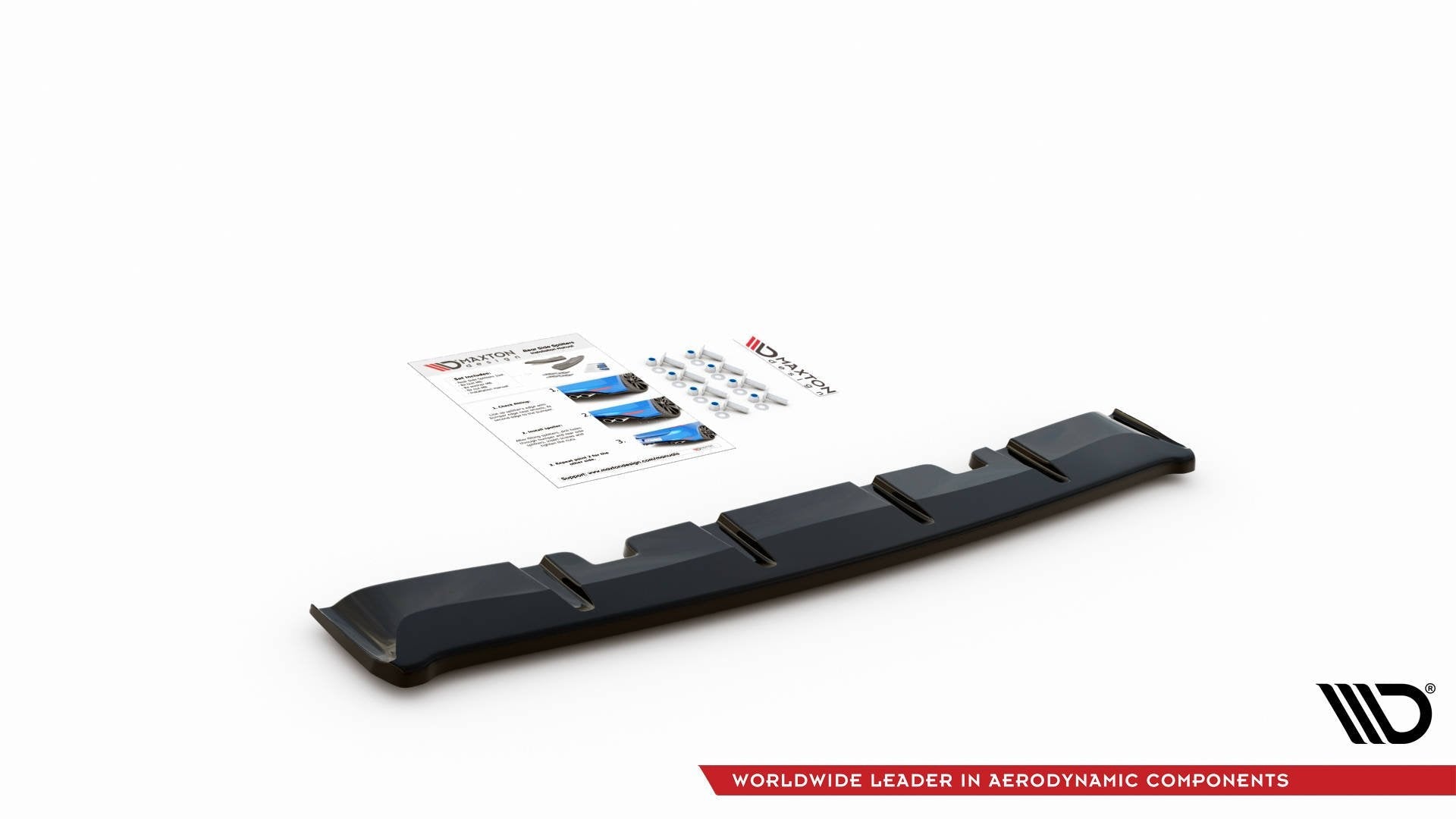 Maxton Design Splitter trasero para Volkswagen Golf GTI Clubsport Mk8 - imagen 4