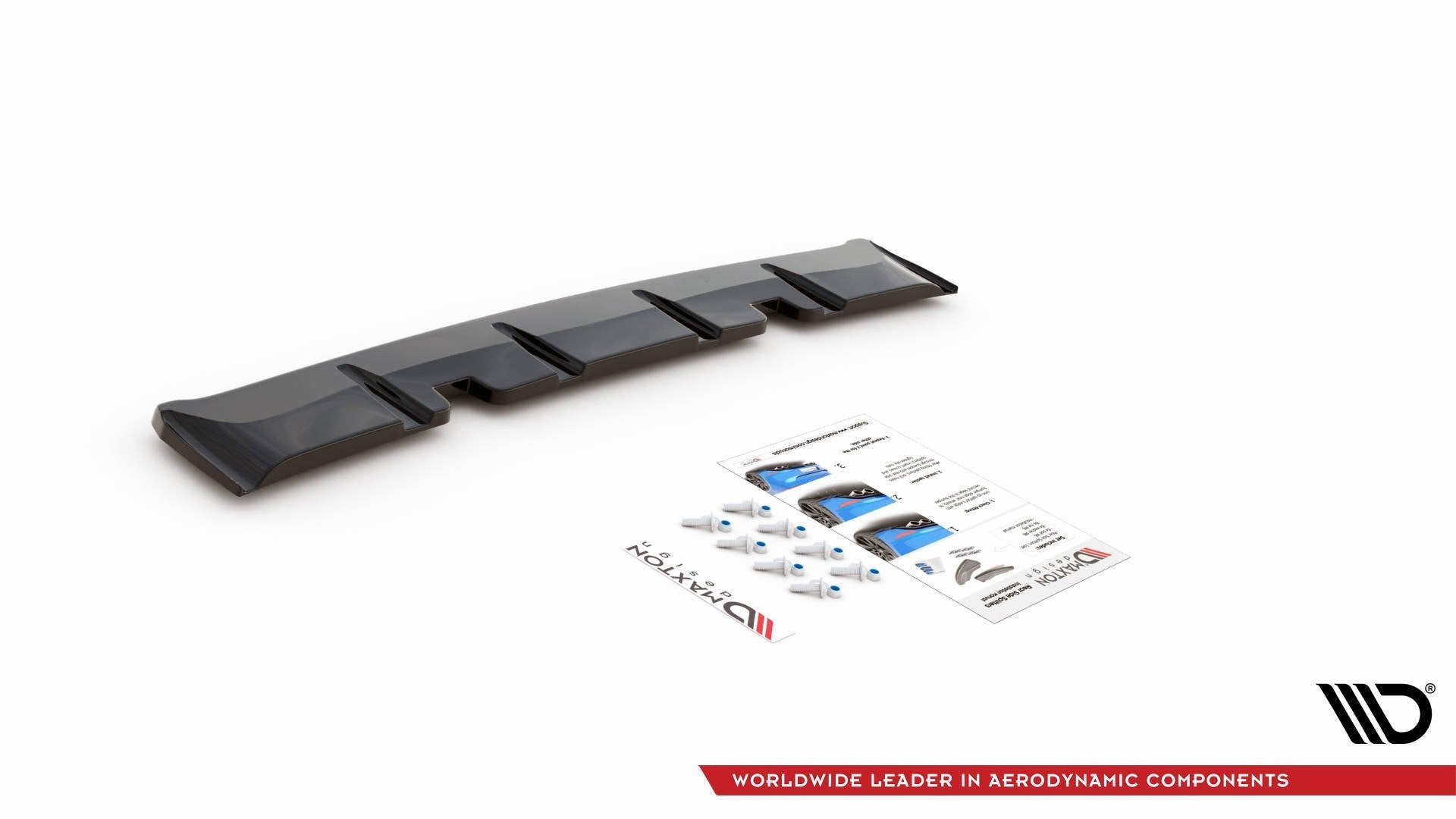 Maxton Design Splitter trasero para Volkswagen Golf GTI Clubsport Mk8 - imagen 5