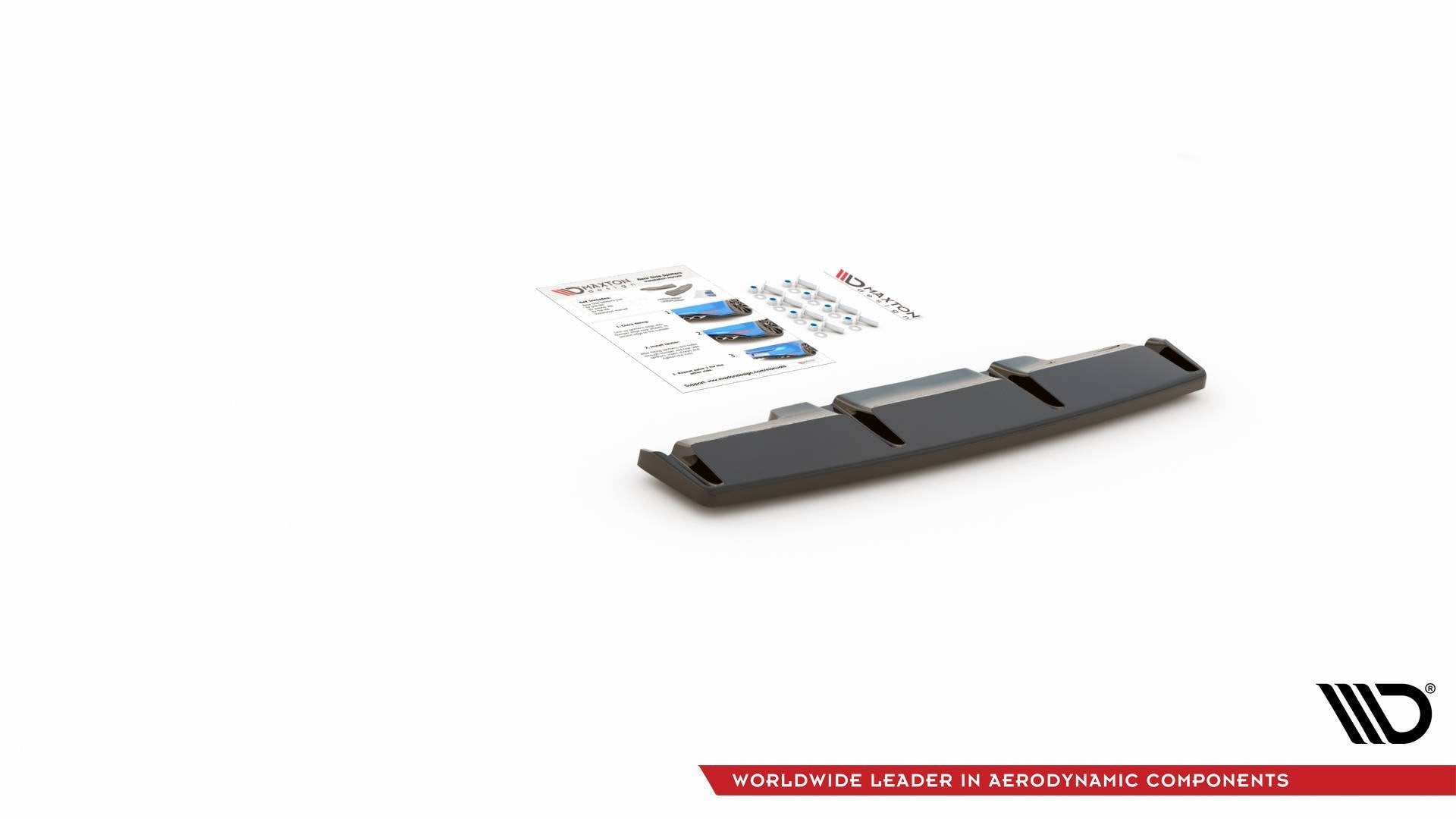 Maxton Design Splitter trasero para Volkswagen Golf R Hatchback Mk8 / Mk8 Facelift - imagen 5