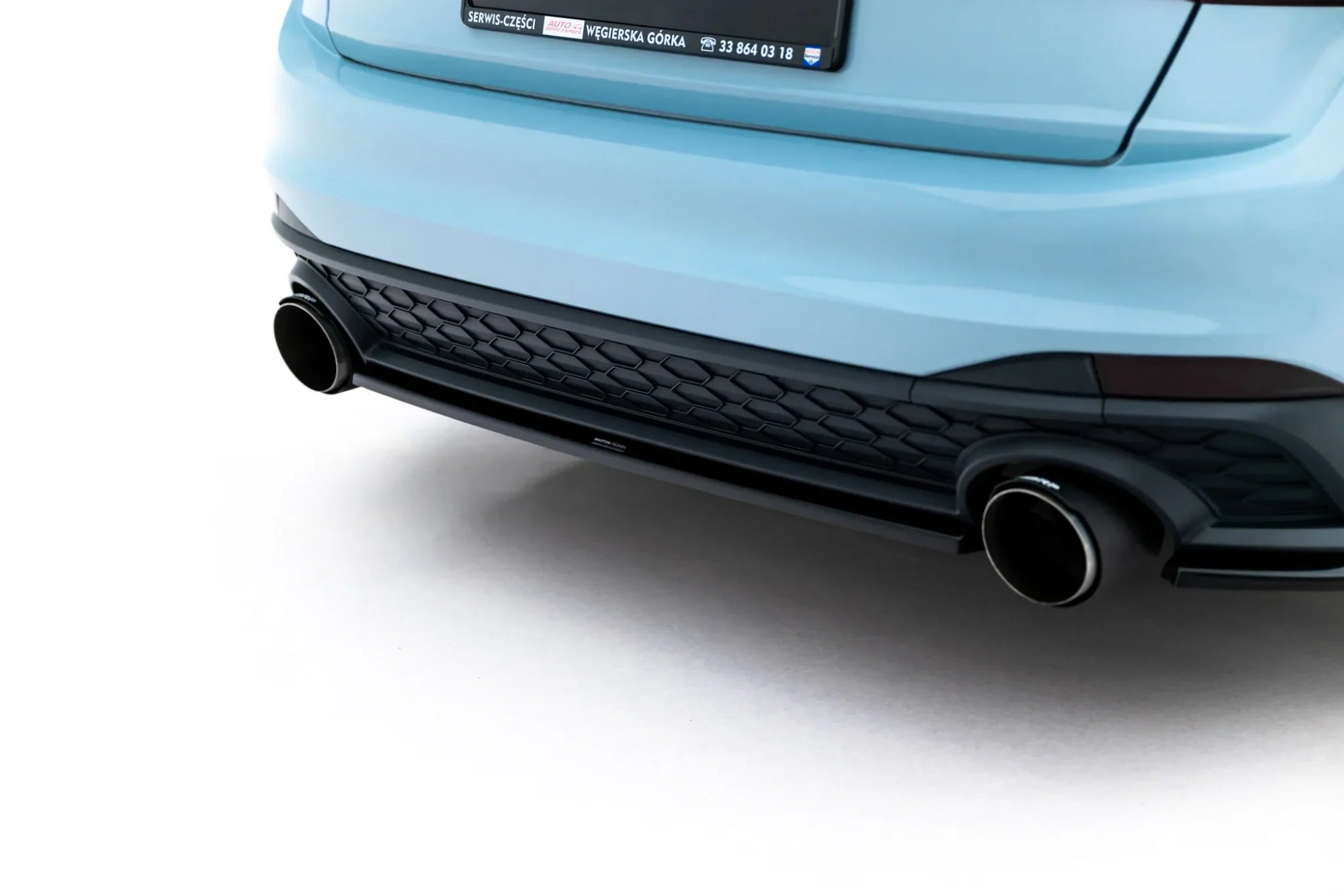 Maxton Design Splitter trasero para Volkswagen Jetta GLI Mk7 Facelift 2 - imagen 3