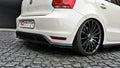 Maxton Design Splitter trasero para Volkswagen Polo GTI Mk5 Facelift - imagen 1