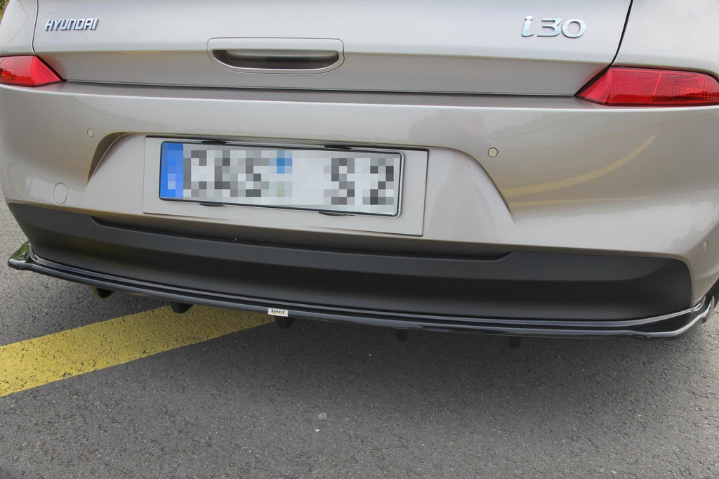 Maxton Design Splitter trasero (With Vertical Bars) para Hyundai I30 Mk3 Hatchback - imagen 1