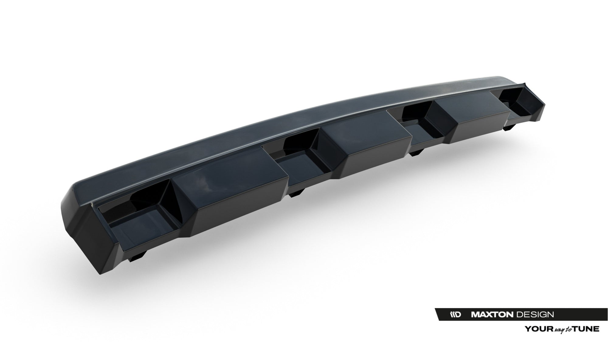 Maxton Design Splitter trasero (With Vertical Bars) para Mercedes-Benz W176 AMG-LINE - imagen 6