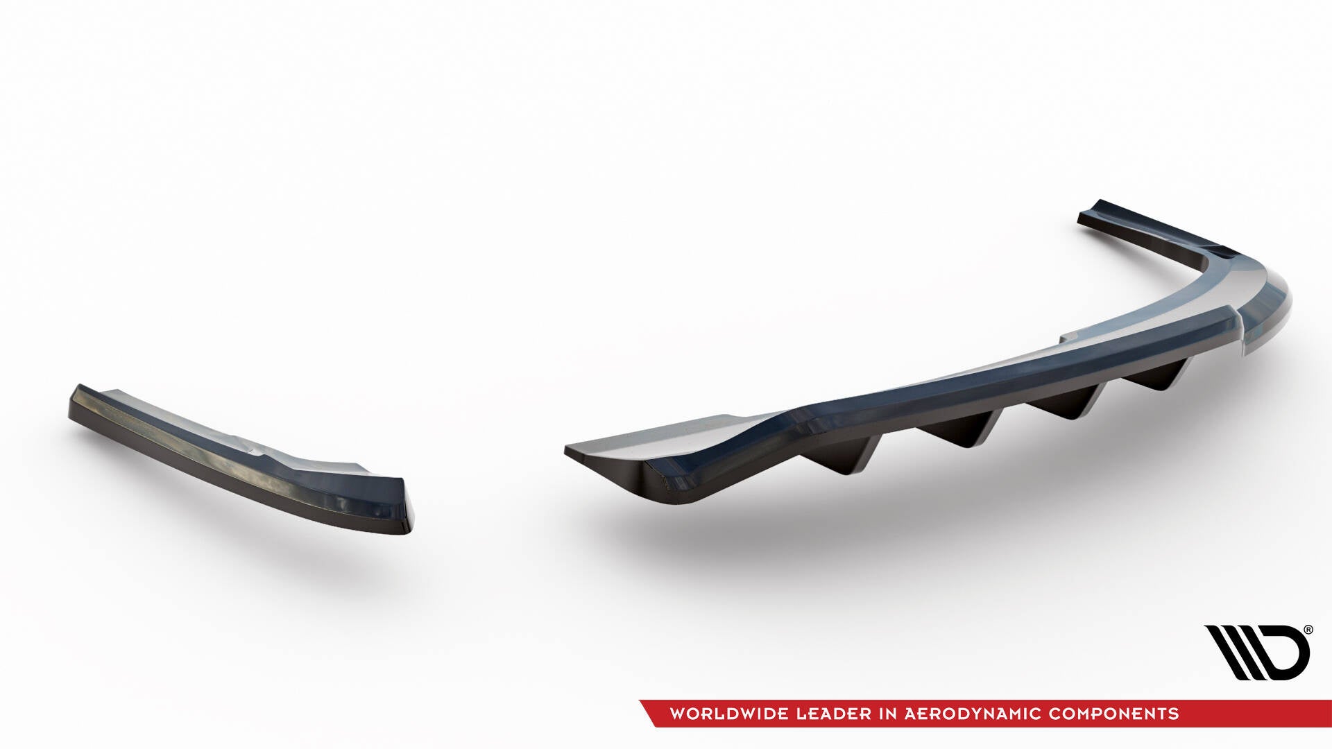 Maxton Design Splitter trasero (With Vertical Bars) para Audi A4 Competition B8 Facelift - imagen 6