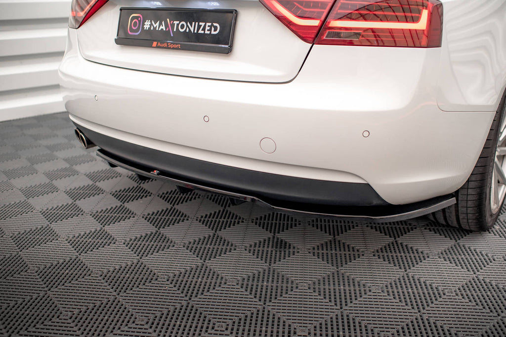Maxton Design Splitter trasero (With Vertical Bars) para Audi A5 Coupe 8T Facelift - imagen 1