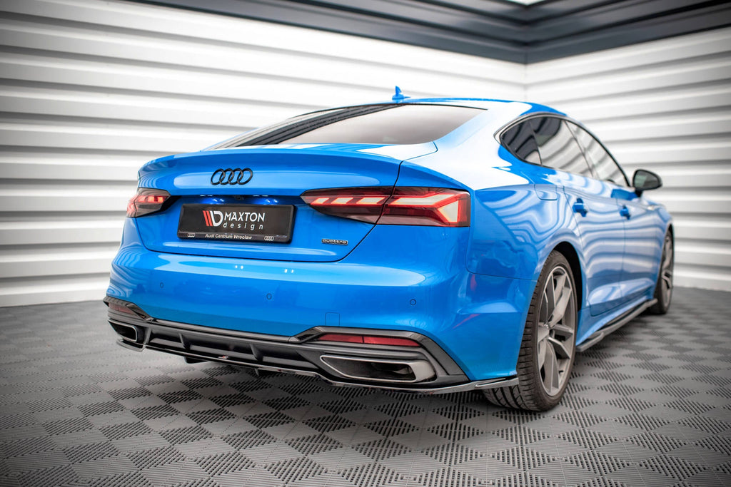 Maxton Design Splitter trasero (With Vertical Bars) para Audi A5 S-Line F5 Facelift - imagen 1