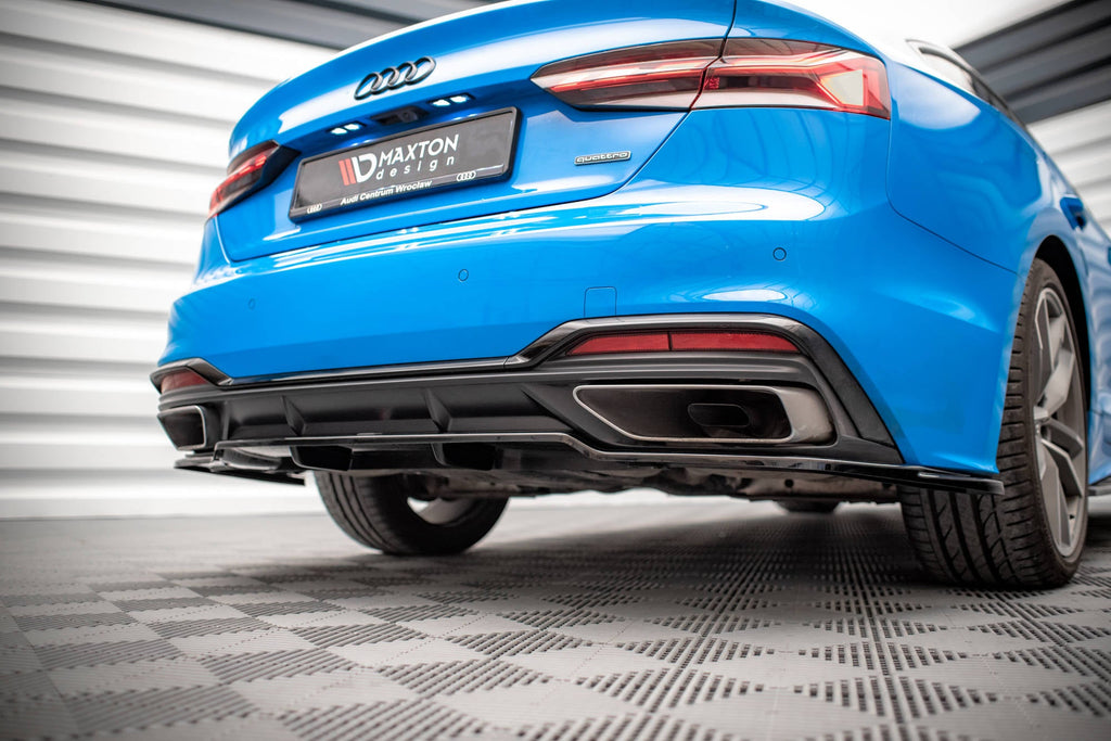 Maxton Design Splitter trasero (With Vertical Bars) para Audi A5 S-Line F5 Facelift - imagen 2