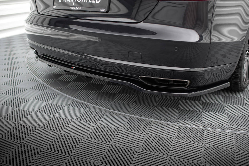 Maxton Design Splitter trasero (With Vertical Bars) para Audi A8 D4 Facelift - imagen 2