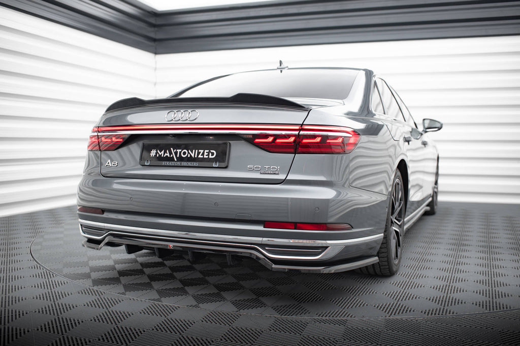 Maxton Design Splitter trasero (With Vertical Bars) para Audi A8 D5 - imagen 1