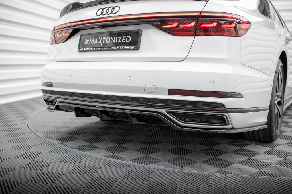 Maxton Design Splitter trasero (With Vertical Bars) para Audi A8 S-Line D5 - imagen 1