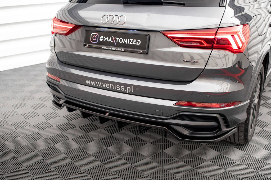 Maxton Design Splitter trasero (With Vertical Bars) para Audi Q3 S-Line SUV F3 - imagen 1
