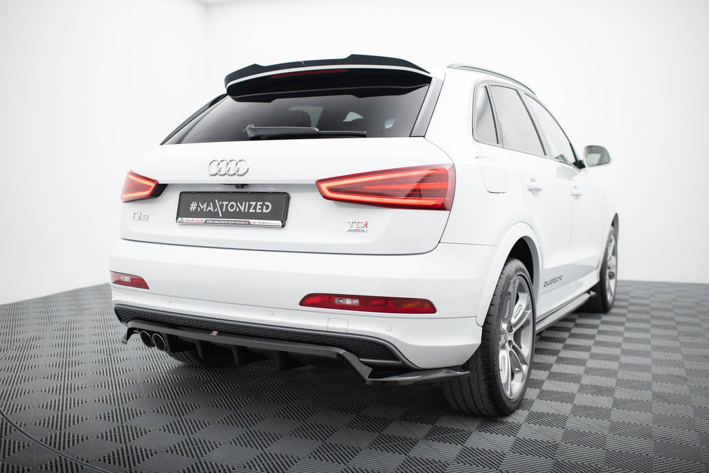 Maxton Design Splitter trasero (With Vertical Bars) para Audi Q3 S-line 8U - imagen 6