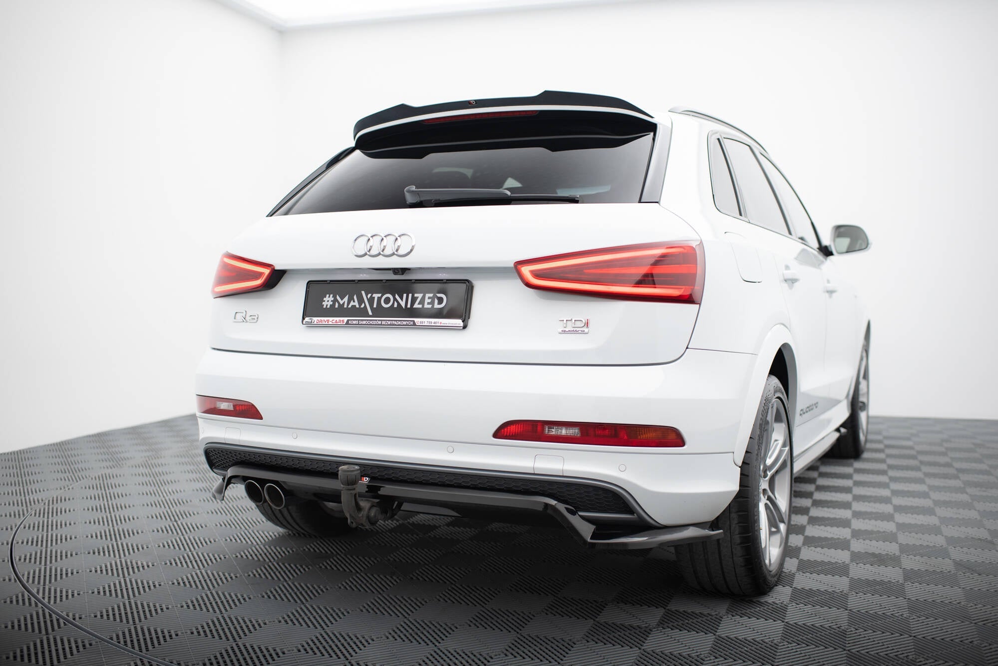 Maxton Design Splitter trasero (With Vertical Bars) para Audi Q3 S-line 8U - imagen 5