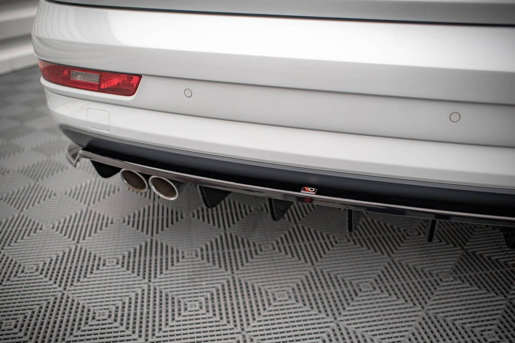 Maxton Design Splitter trasero (With Vertical Bars) para Audi Q3 Sport 8U Facelift - imagen 3