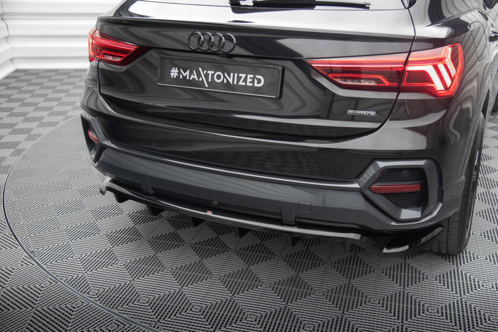 Maxton Design Splitter trasero (With Vertical Bars) para Audi Q3 Sportback F3 - imagen 1