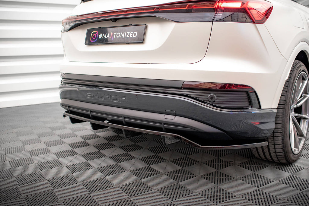 Maxton Design Splitter trasero (With Vertical Bars) para Audi Q4 e-tron Sportback S-line Mk1 - imagen 5