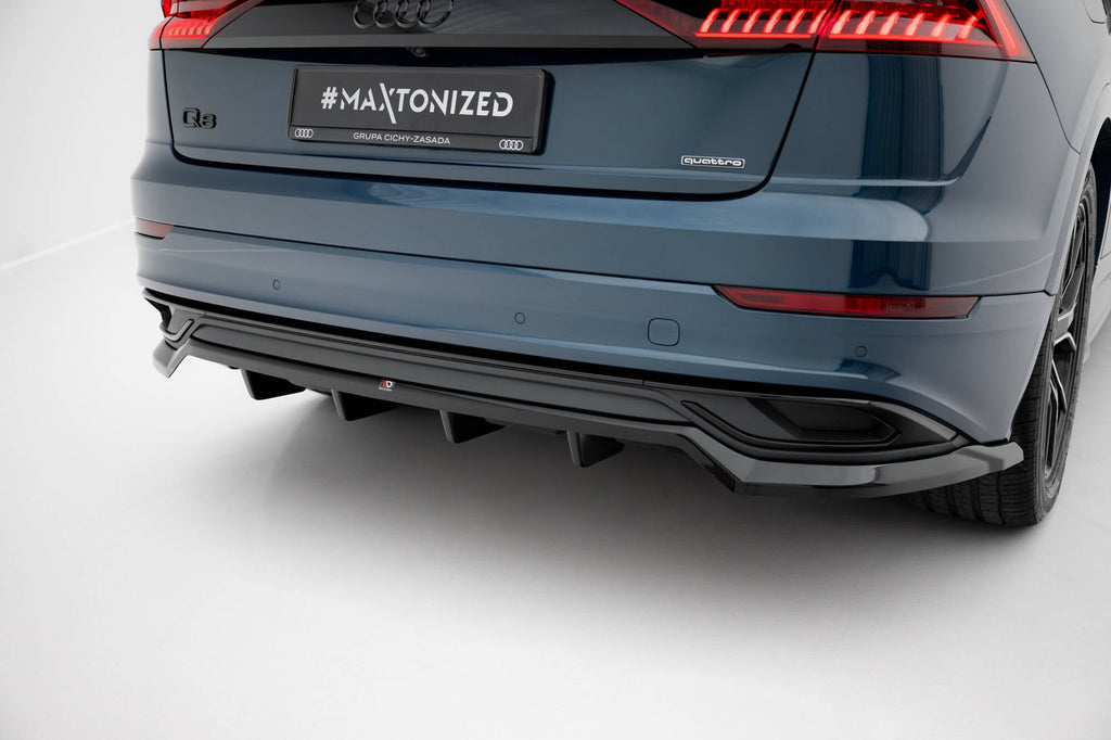 Maxton Design Splitter trasero (With Vertical Bars) para Audi Q8 Mk1 - imagen 2