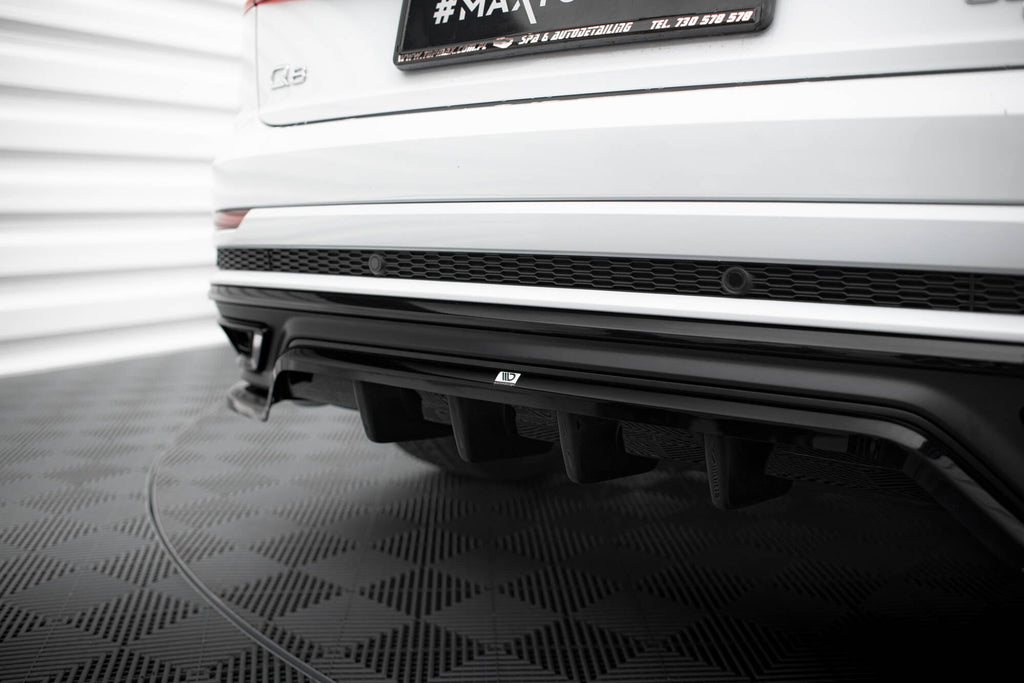 Maxton Design Splitter trasero (With Vertical Bars) para Audi Q8 S-Line Mk1 - imagen 3