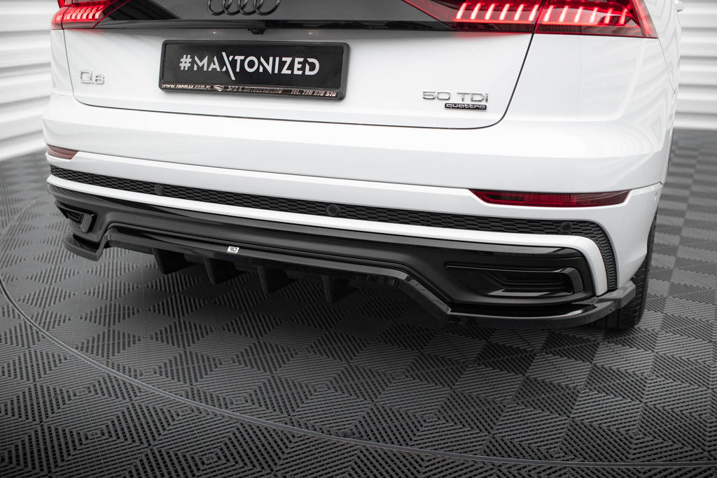 Maxton Design Splitter trasero (With Vertical Bars) para Audi Q8 S-Line Mk1 - imagen 1