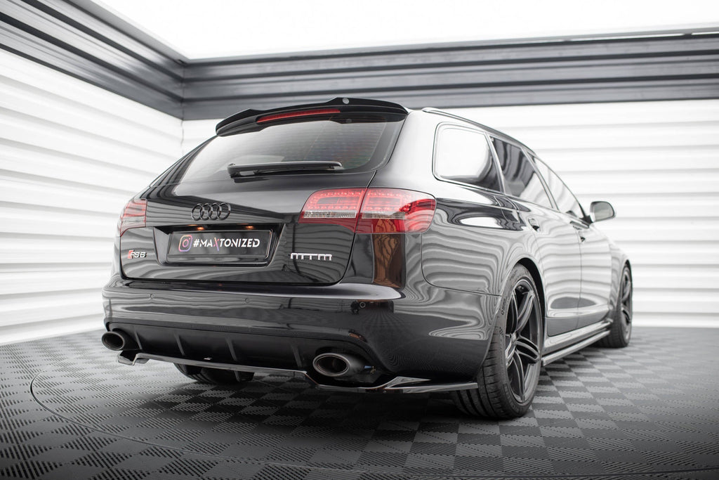 Maxton Design Splitter trasero (With Vertical Bars) para Audi RS6 Avant C6 - imagen 2