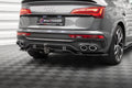 Maxton Design Splitter trasero (With Vertical Bars) para Audi SQ5 / Q5 S-Line Sportback Mk2 Facelift - imagen 1