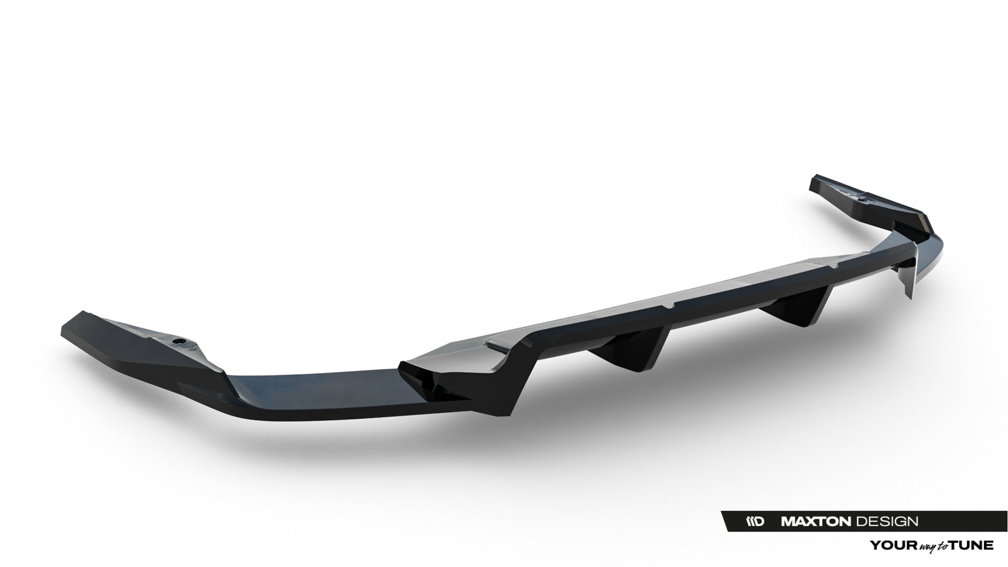 Maxton Design Splitter trasero (With Vertical Bars) para Audi SQ7 Mk2 Facelift 2 - imagen 6
