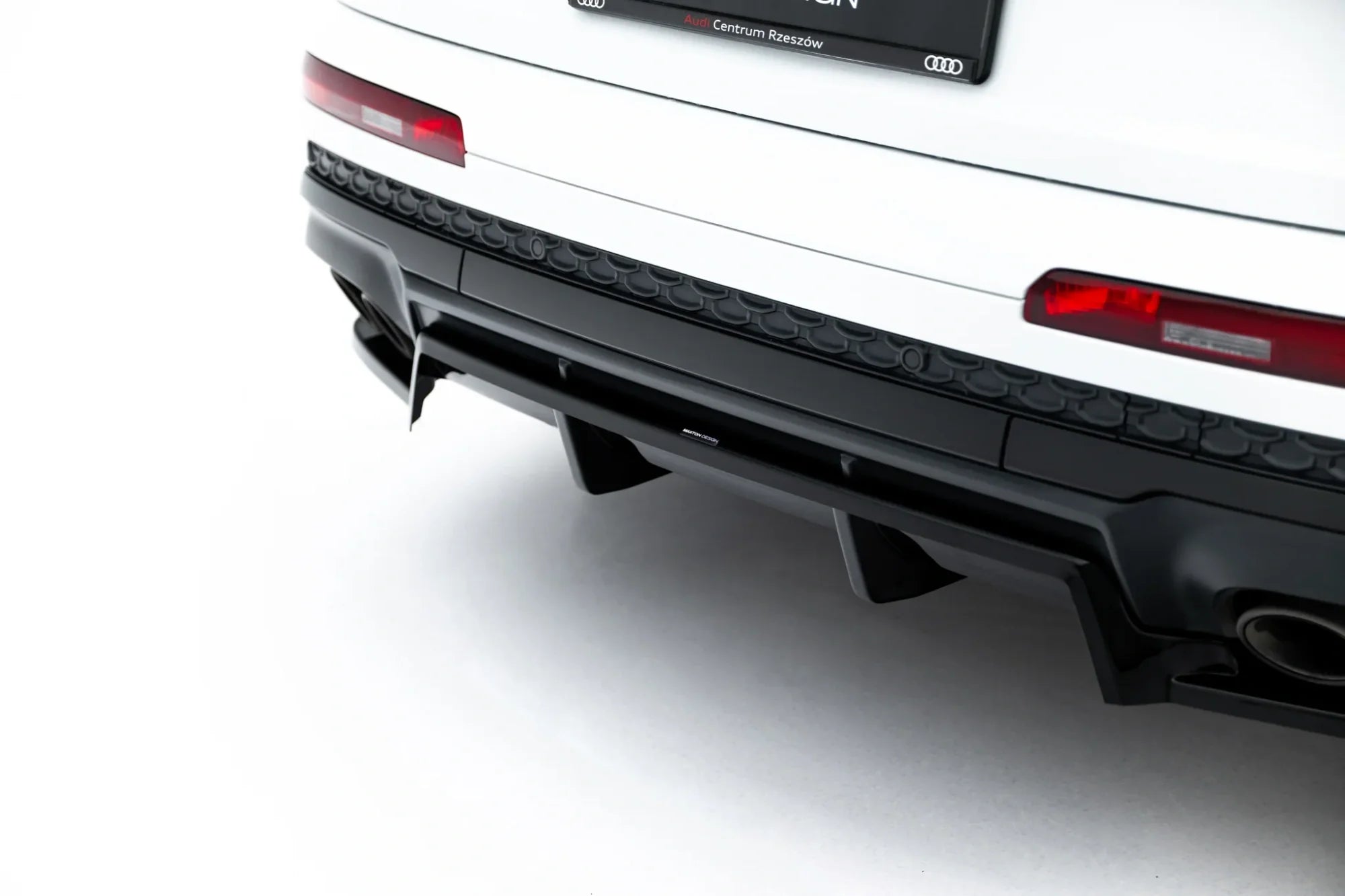 Maxton Design Splitter trasero (With Vertical Bars) para Audi SQ7 Mk2 Facelift 2 - imagen 5