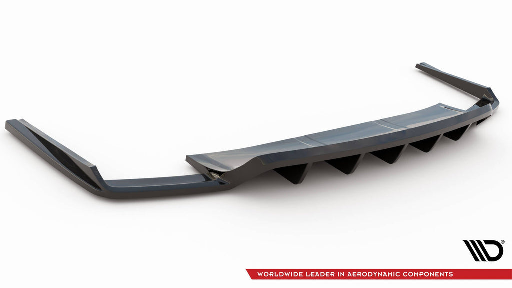Maxton Design Splitter trasero (With Vertical Bars) para Audi SQ7 / Q7 S-Line Mk2 - imagen 4