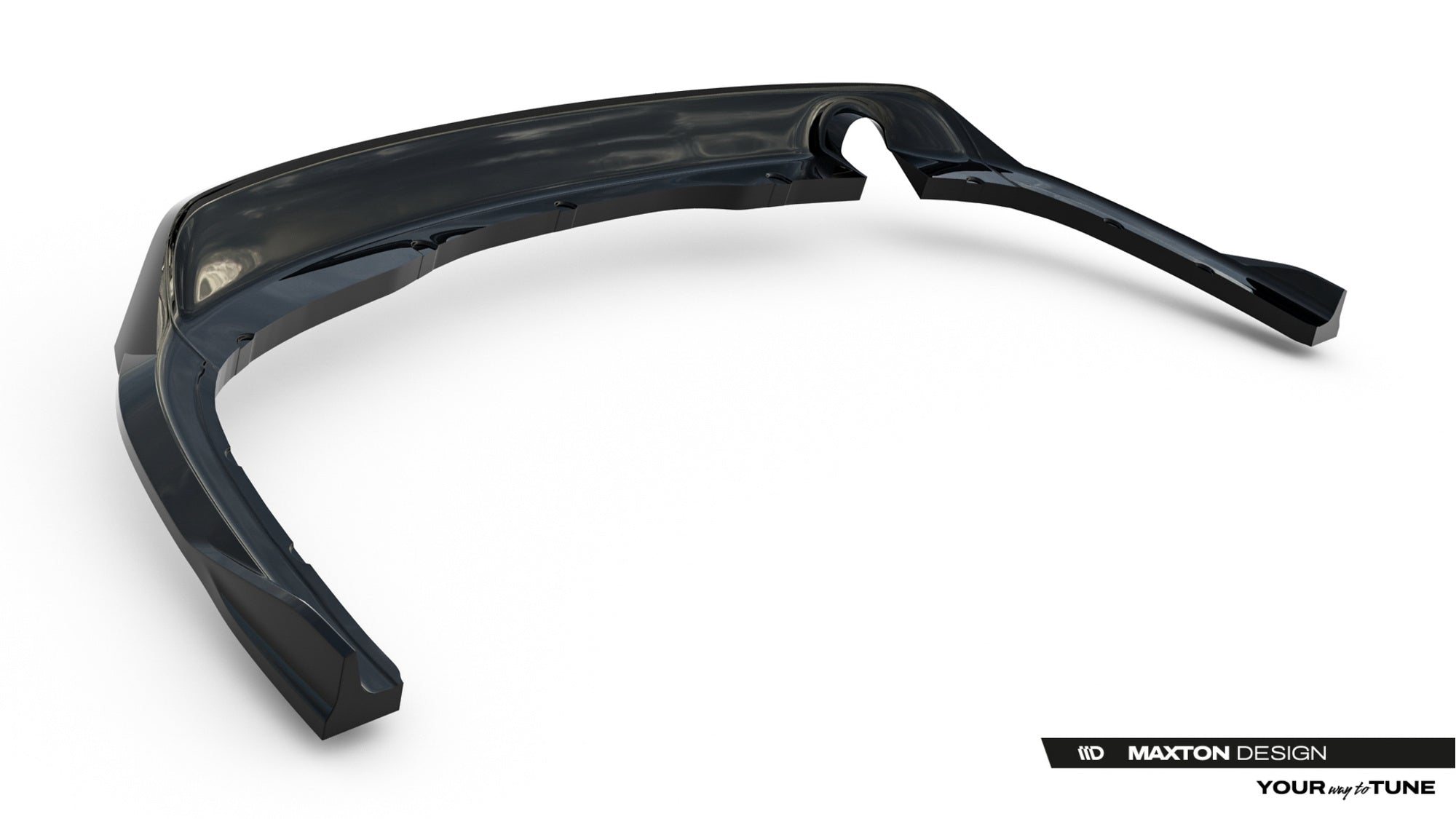 Maxton Design Splitter trasero (With Vertical Bars) para BMW 3 Sportline Sedan / Touring F30 / F31 - imagen 7